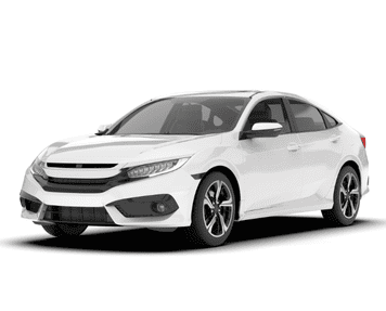 sedan car on rent